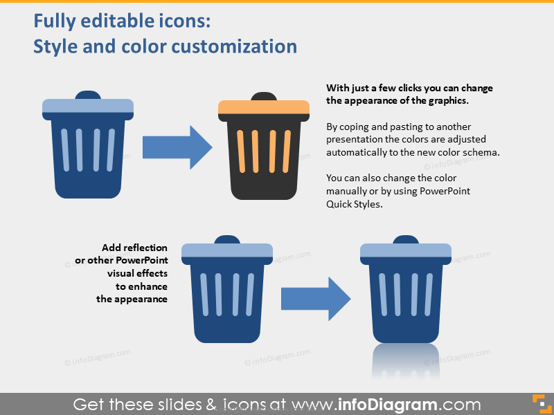 ecology icons powerpoint adjust