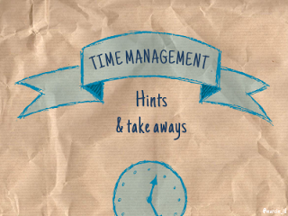 Designing doodle presentation on time management [Slideshare]