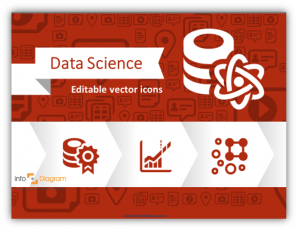 data science icon vector powerpoint