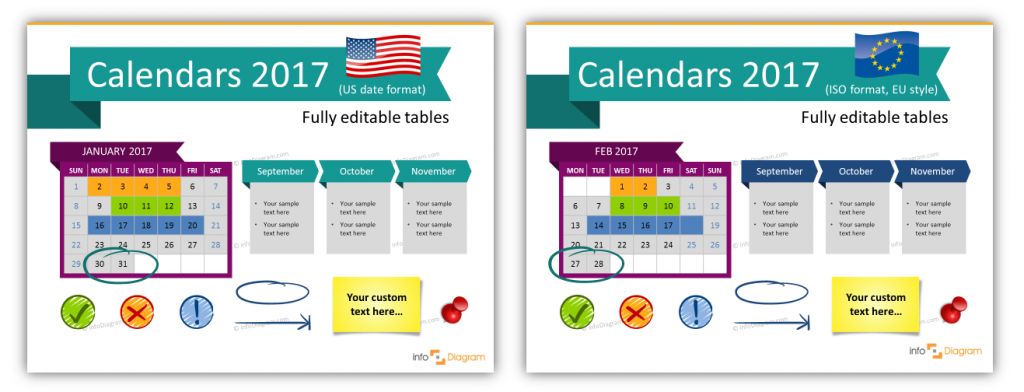 Iso Calendar - Time Table