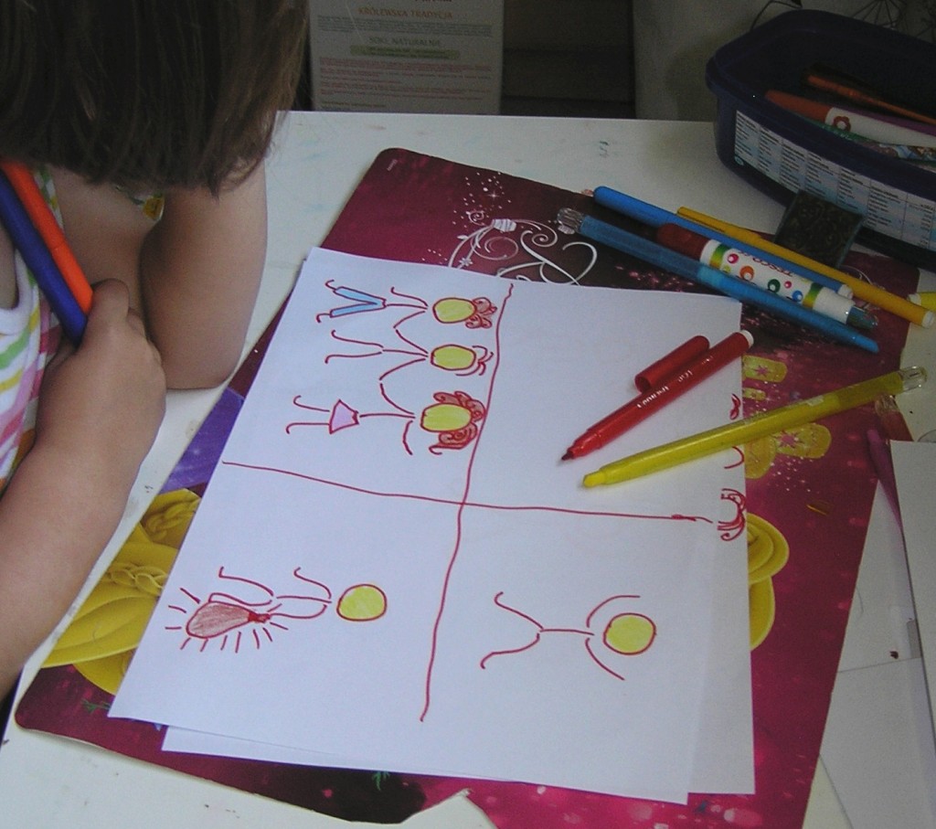 kids drawing icons