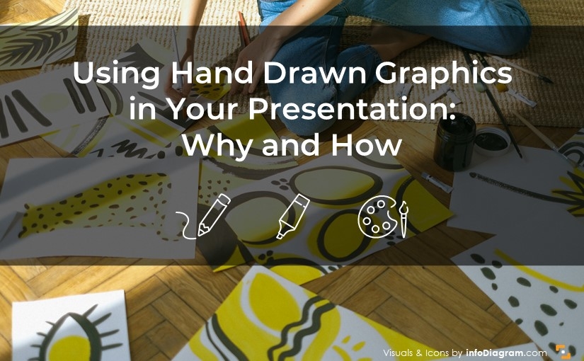 how to use hand drawn graphics in PowerPoint presentation