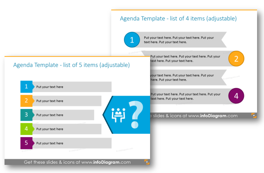 problem-solving meeting agenda points list ppt