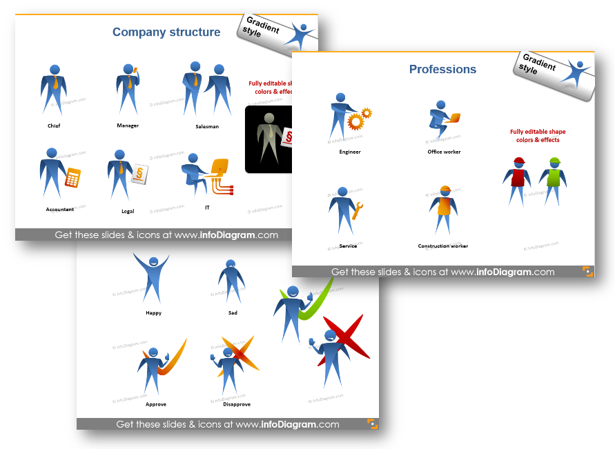profession emotion attitude face person company powerpoint