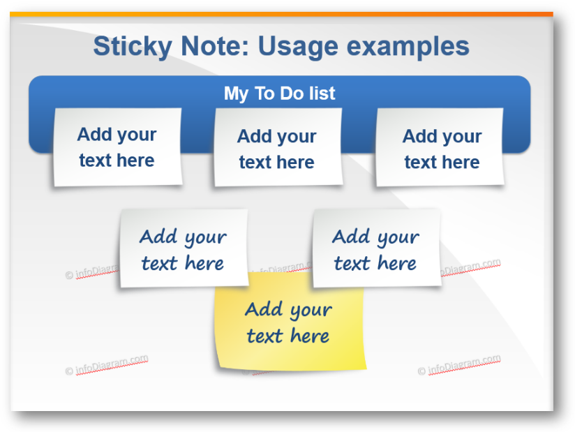 to do list sticky note ppt