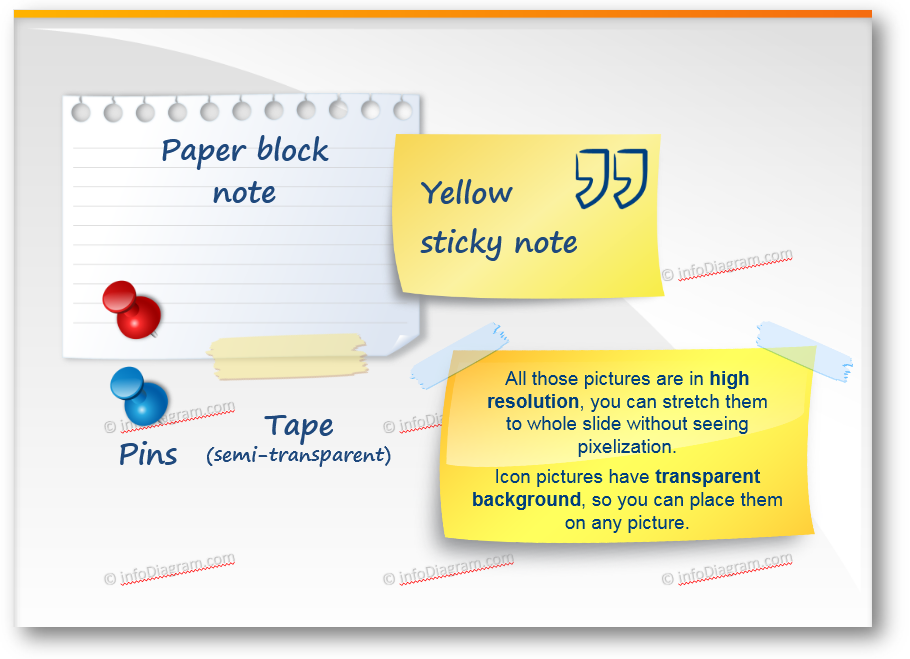 Using Post It Note Effect In A Presentation Blog Creative Presentations Ideas