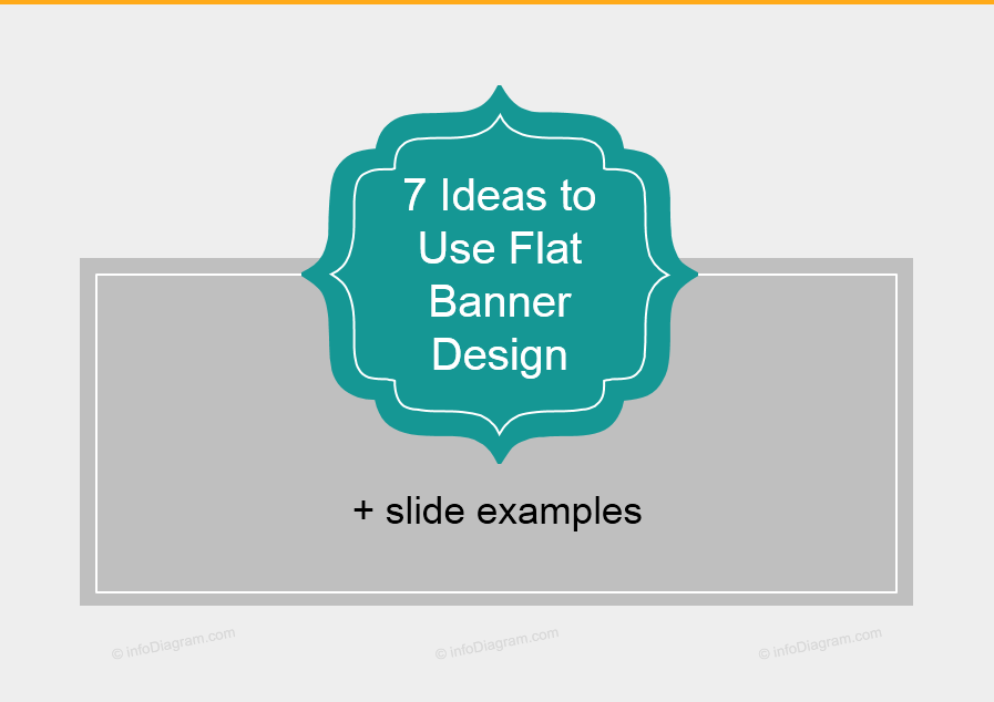 7 Flat Banner Design Ideas for Making Attractive Slides
