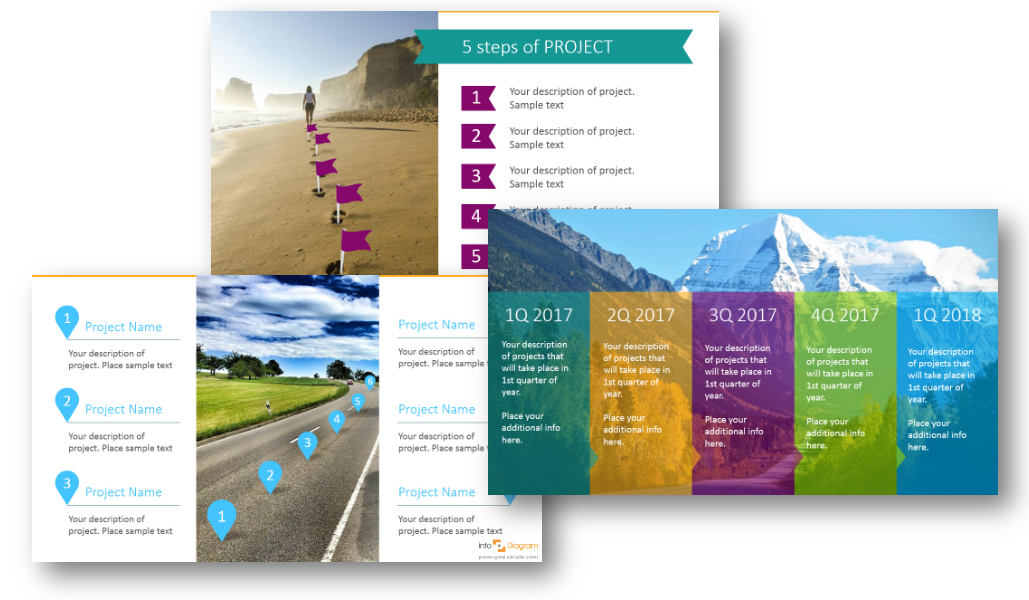 roadmap strategy milestones steps ppt effective plan