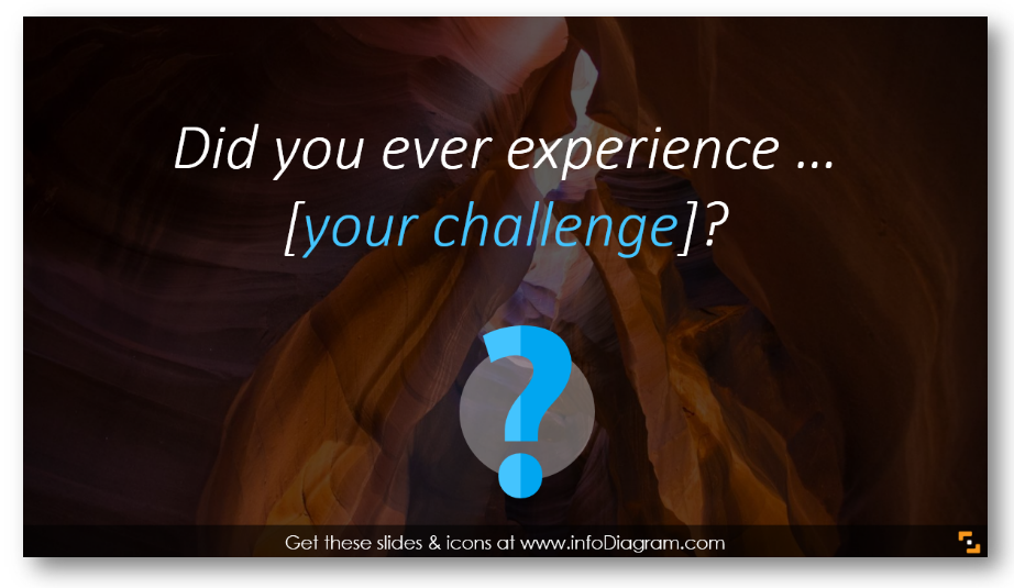 webinar template opening question challenge powerpoint