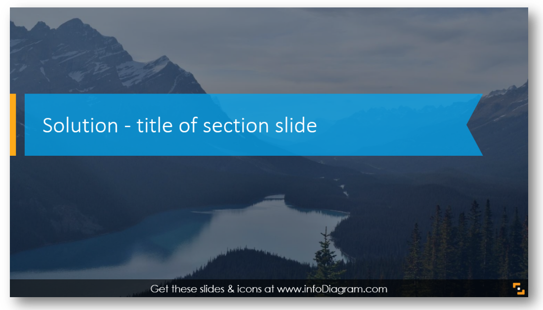 solution slide background webinar ppt