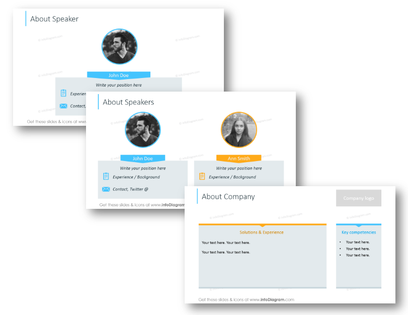 speaker information contact company data