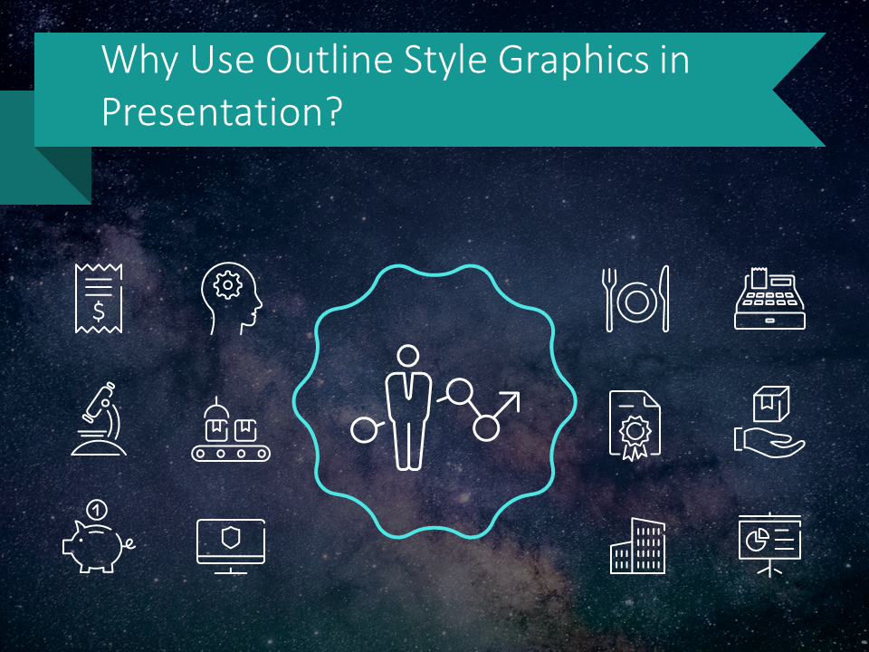 Why Use Outline Style Graphics in a Presentation?