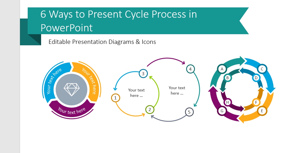 6 Modern Ways To Present A Cycle Process In Powerpoint Blog Creative Presentations Ideas