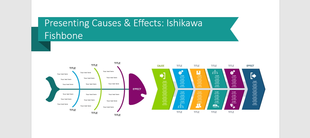 cause and effect diagram powerpoint