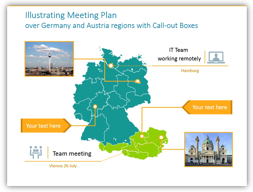 meeting plan graphics powerpoint slide