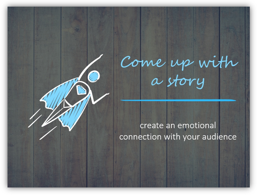 eye-catching title personal story ppt