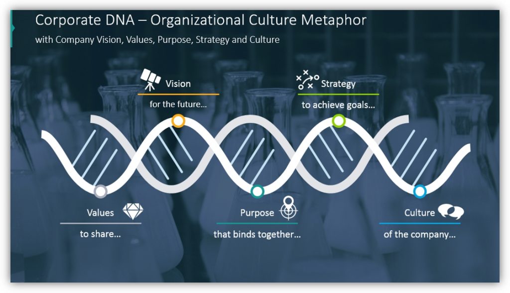 DNA diagram Organizational Culture