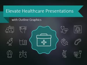 outline healthcare graphics powerpoint