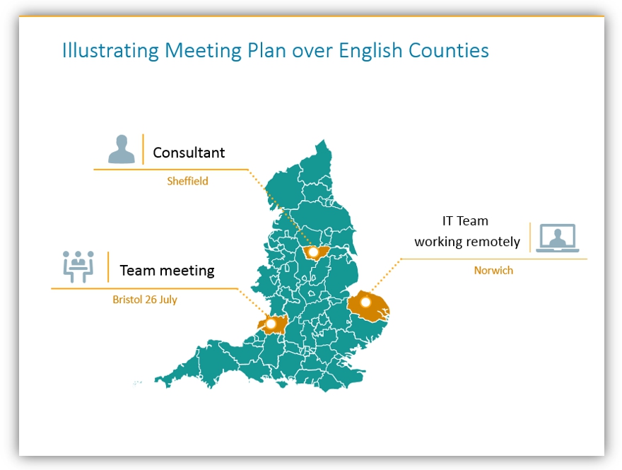 Meeting plan sales strategy infographic slide