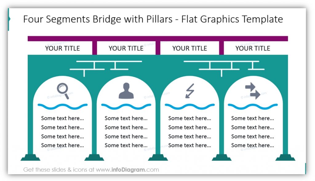 bridge with pillars diagram