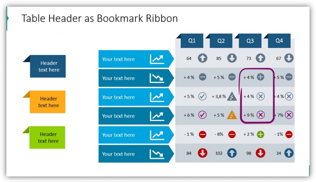 Table Templates For Powerpoint