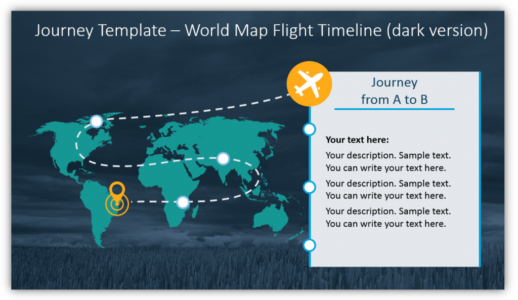 timeline graphics journey slide powerpoint