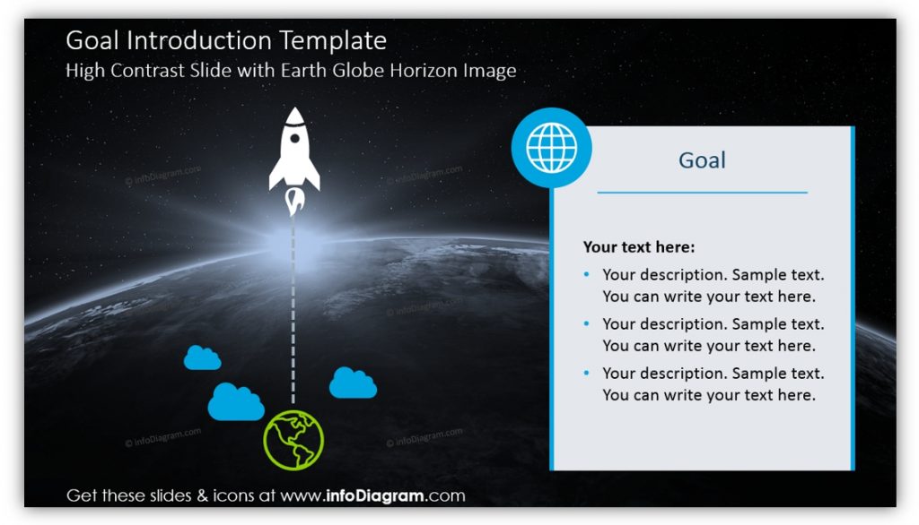 product launch goal introduction template ppt