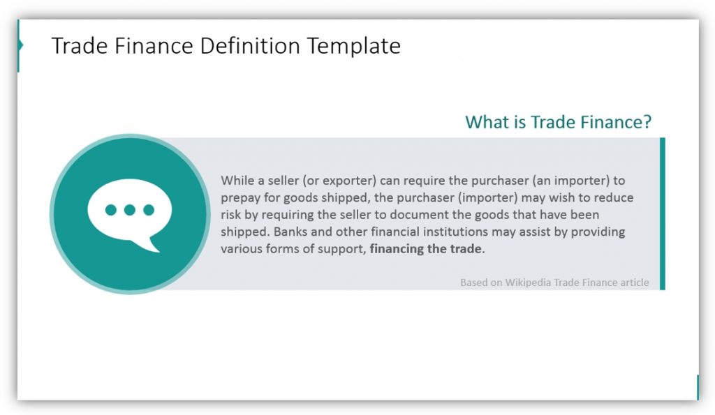 trade finance presentation ppt