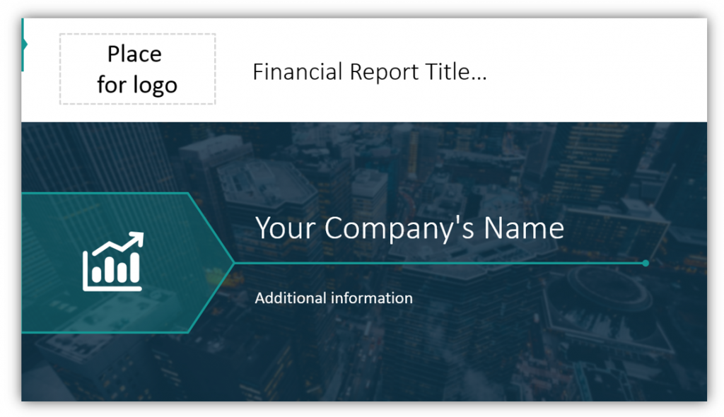 stock report financial report title ppt slide