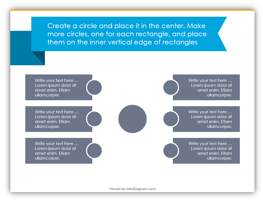 mind map temaplte circle rectangles