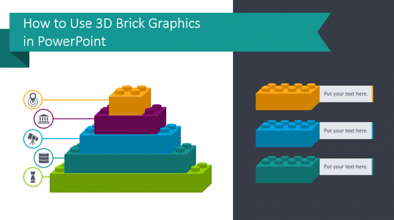 How to Use 3D Brick Graphics in PowerPoint