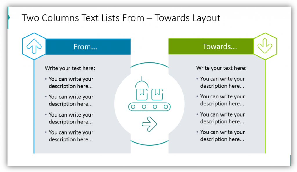 Two Columns Text Lists From – Towards Layout 