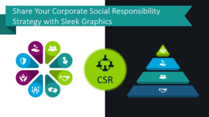 Share your Corporate Social Responsibility strategy with sleek graphics
