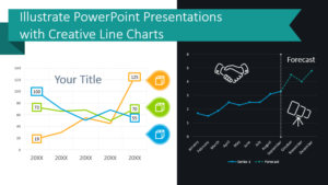Illustrate PowerPoint Presentations with Creative Line Charts