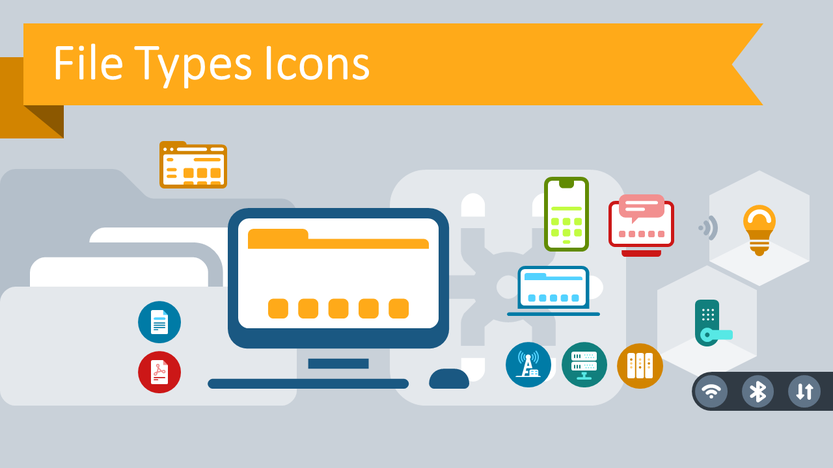 Use File Types Icons to Create IT Diagrams in PowerPoint