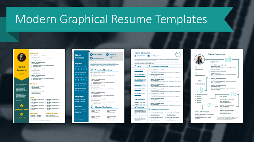 Stand Out With a Modern Graphical Resume