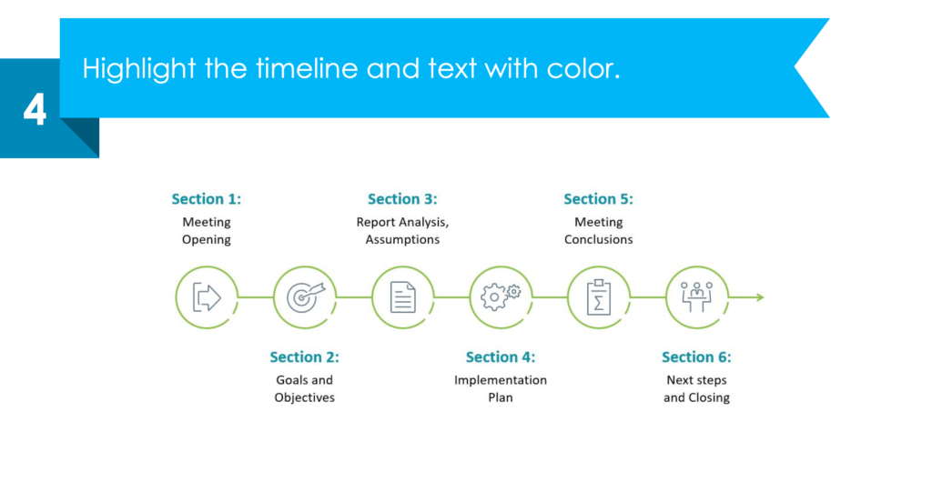 A Guide for Presenting Your Meeting Agenda in PowerPoint final step