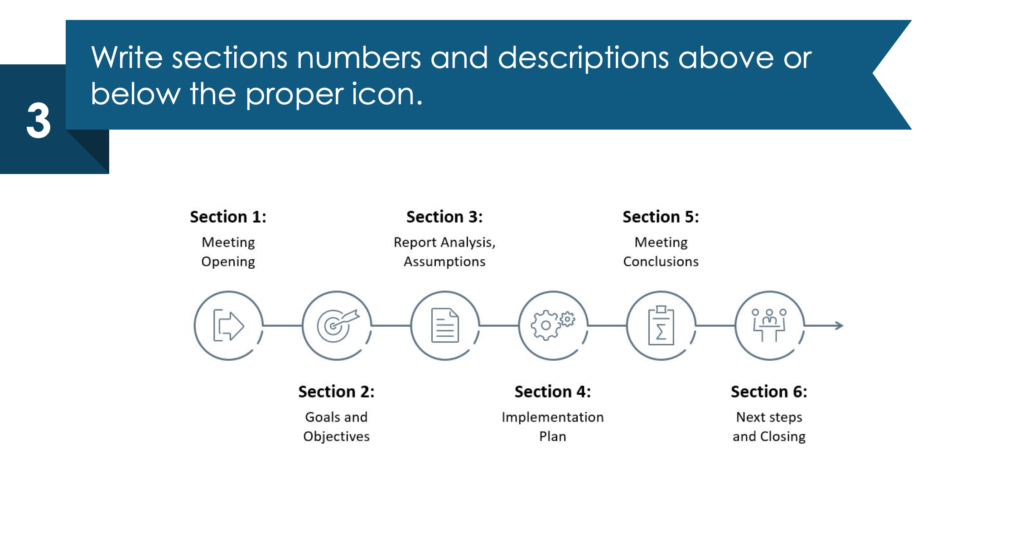 A Guide for Presenting Your Meeting Agenda in PowerPoint third step