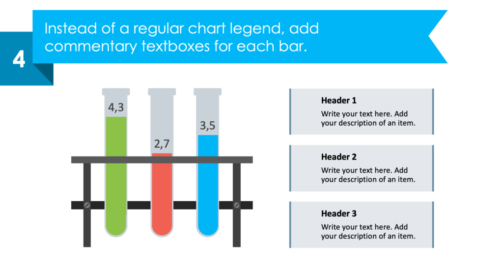 guide on redesigning column chart in a few simple steps fourth step