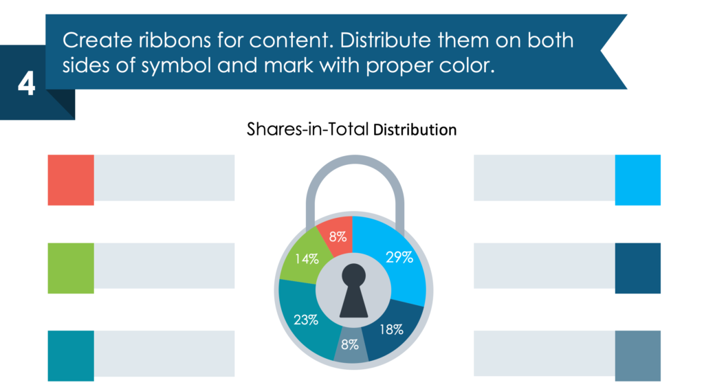 guide on creating data pie ppt chart slide fourth step