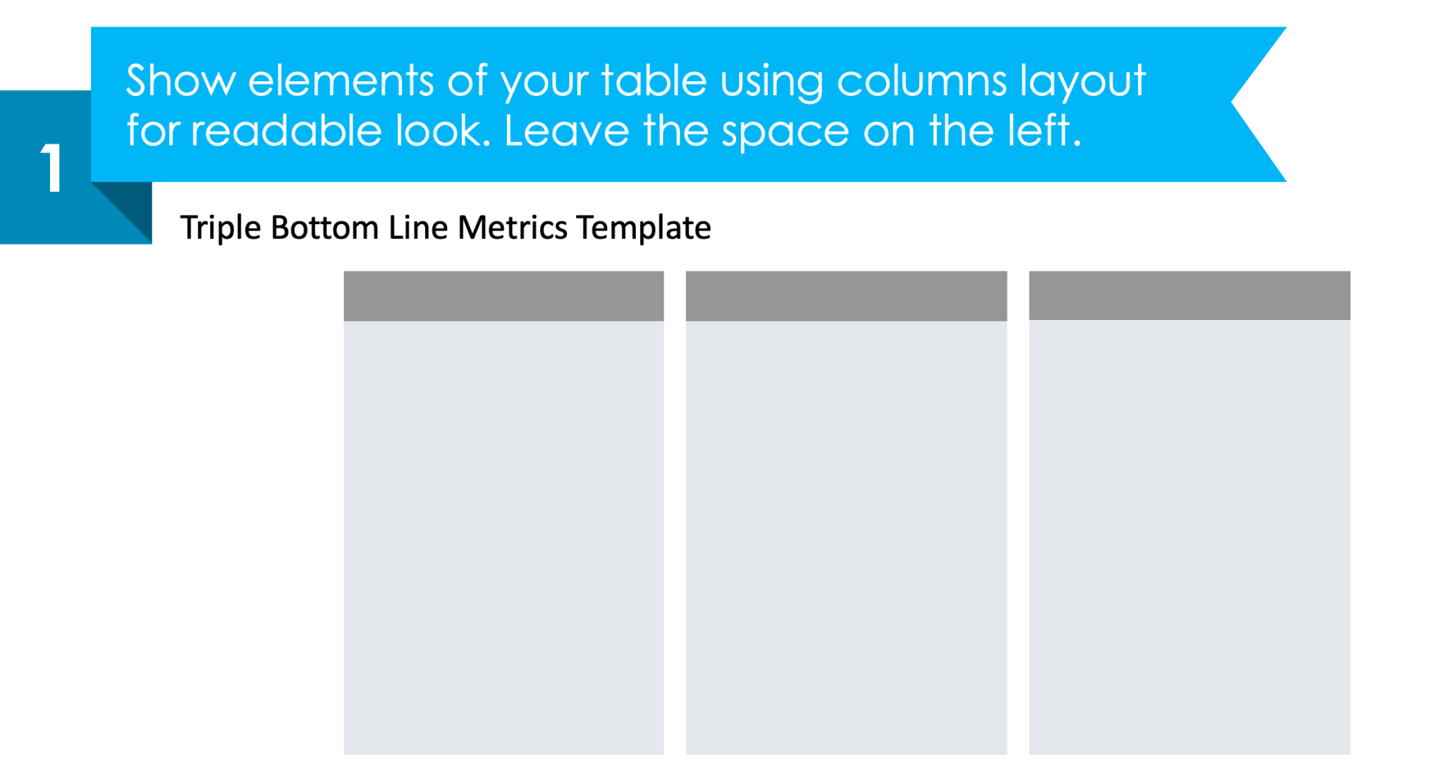 Bottom Line Slide Example How to Illustrate Triple Bottom Line Business Model Creatively in ...