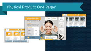 4 Ways to Showcase Your Non-Digital Product Using One-pager Slides
