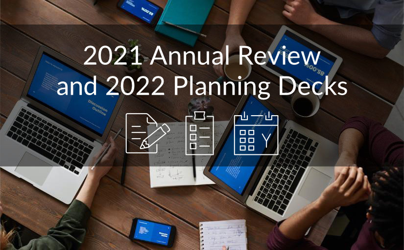 10 PowerPoint Decks To Illustrate 2021 Projects Review and 2022 Planning