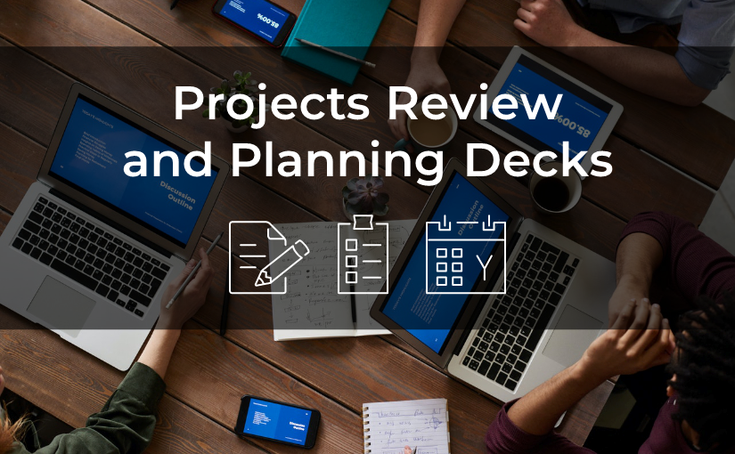 10 PowerPoint Decks To Illustrate Projects Review and Planning for the Next Year