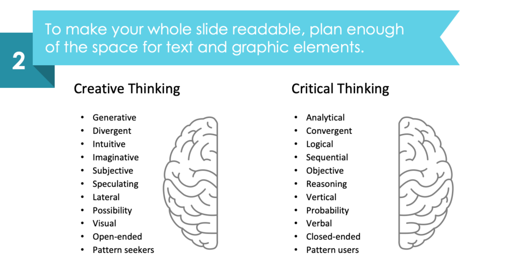 guide on how to transform the boring list slide into a stylish infographic step 2
