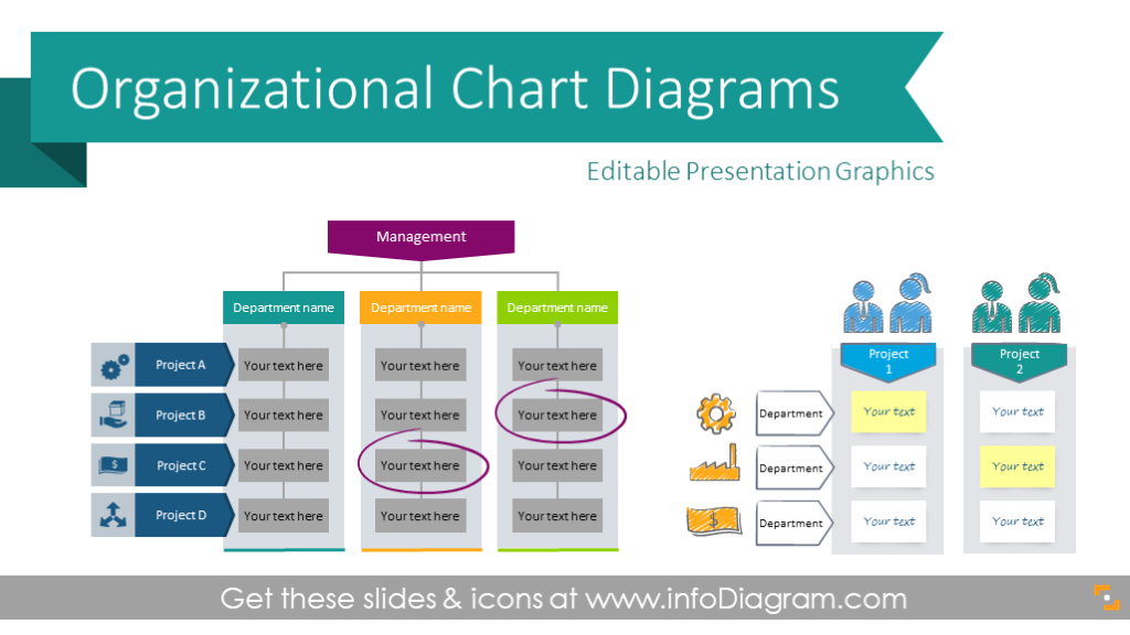 corporate-structure-org-chart-ppt-diagram HR diagrams