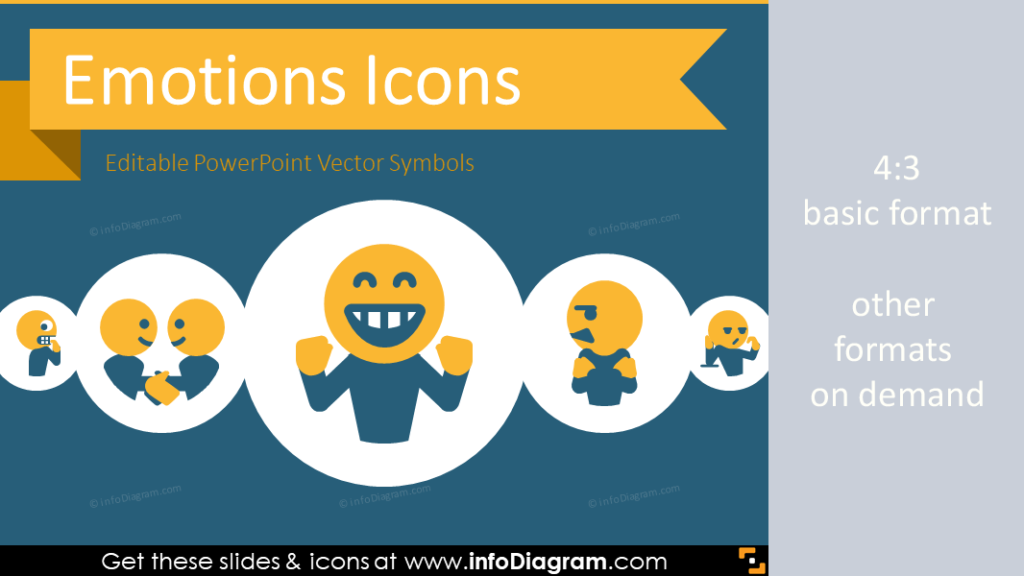 Classroom Training Icons PowerPoint Template - PPT Slides