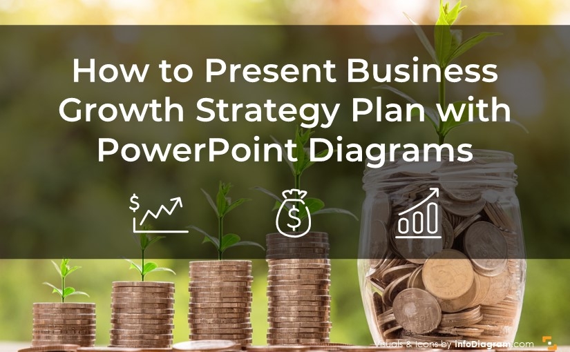 How to present Business Growth Strategy Plan with PowerPoint Diagrams