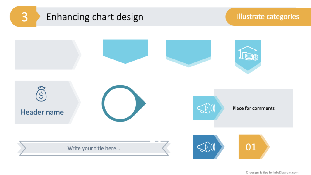 Beautify Bar Chart Look in PowerPoint in 5 Simple Steps shapes