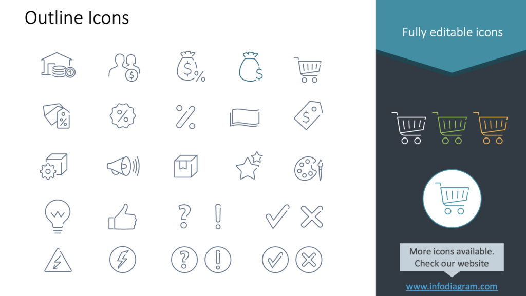 outline icons powerpoint